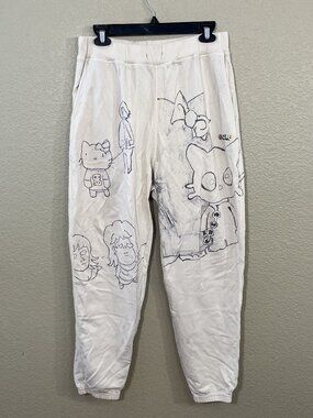 Golf Wang Custom Cartoon Sweatpants Small